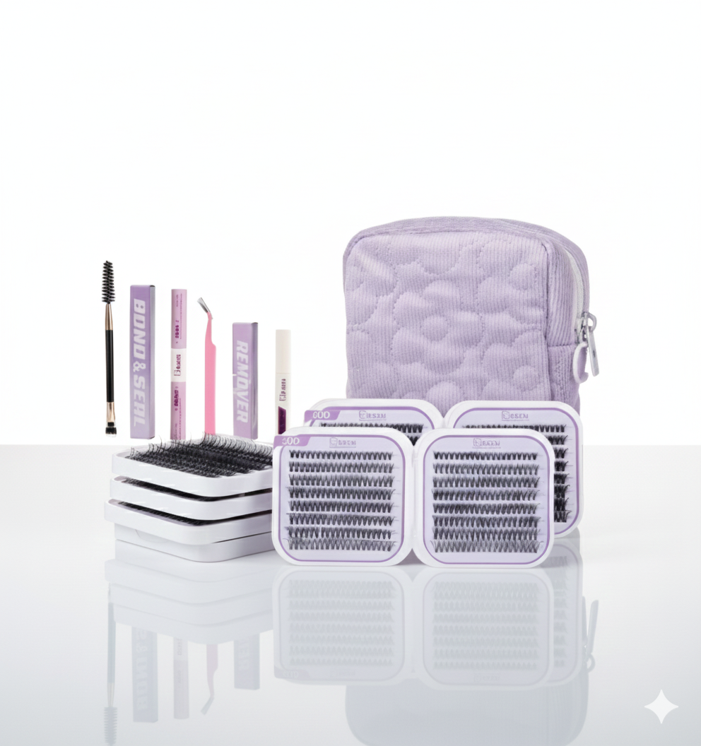 Trousse kit d'extension de cils DIY